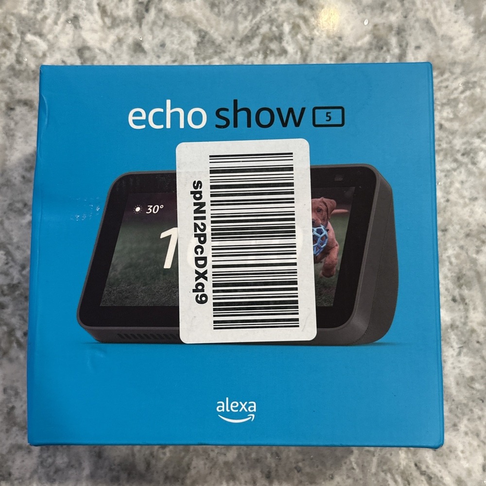 New Sealed Echo Show 5 2nd Gen Smart Display Speaker Model C76N8S